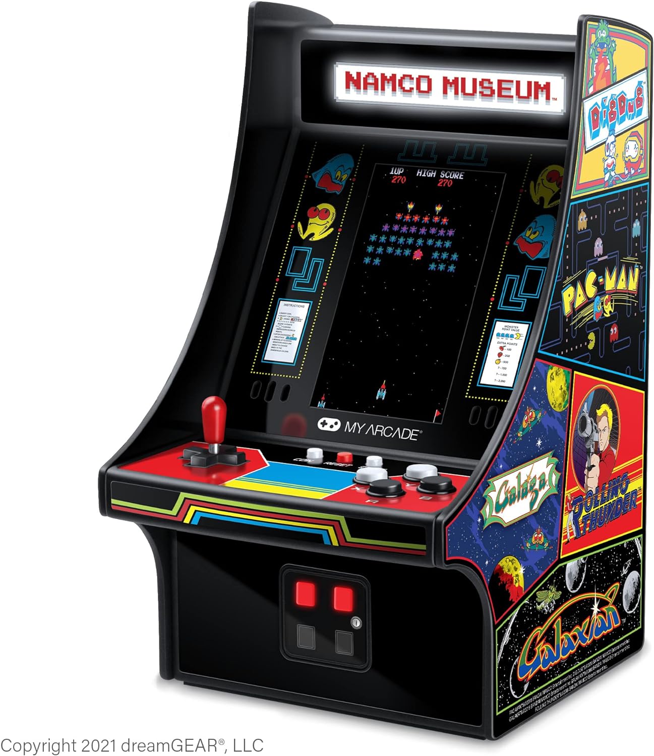 Namco Museum Mini Arcade - 10-Inch (Electronic Games