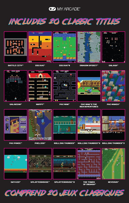 Namco Museum Mini Arcade - 10-Inch (Electronic Games