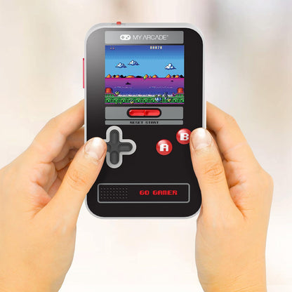 My arcade GO GAMER CLASSIC 300 JEU EN 1 NOIR GRIS ROUGE