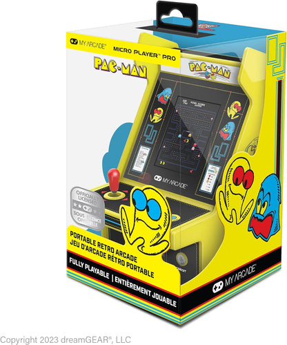 My Arcade DGUNL-4194 PAC-MAN Micro Player Pro Portable Retro Arcade