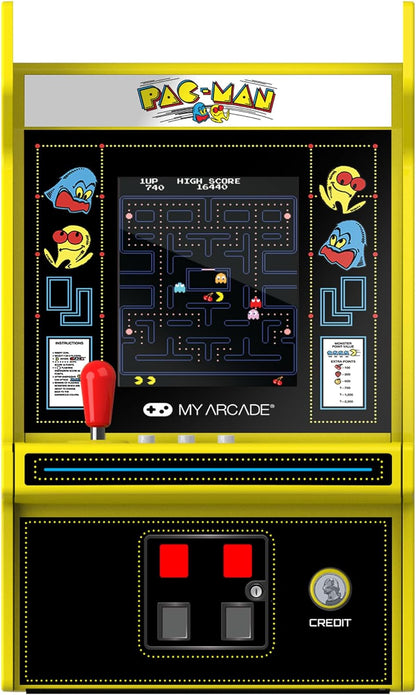 My Arcade DGUNL-4194 PAC-MAN Micro Player Pro Portable Retro Arcade