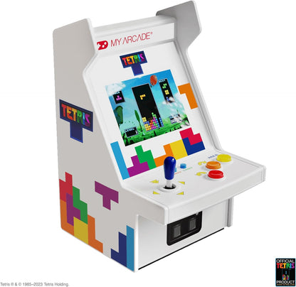 My Arcade Tetris Mini Arcade Machine - Micro Player Pro Table Top Arcade Machine, Portable Handheld Game, Retro Gaming Console, Mini Retro Games Machines for Kids & Adults