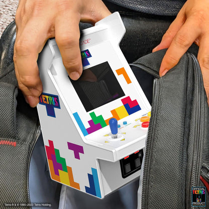 My Arcade Tetris Mini Arcade Machine - Micro Player Pro Table Top Arcade Machine, Portable Handheld Game, Retro Gaming Console, Mini Retro Games Machines for Kids & Adults