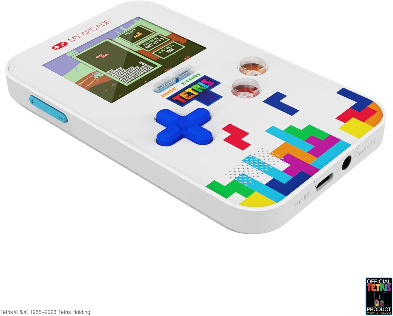 My Arcade DGUNL-7029 Tetris Go Gamer Classic Handheld Portable Video Game System (301 GAMES IN 1