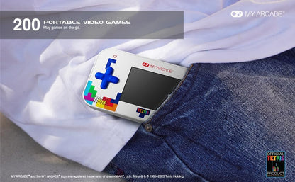 My Arcade DGUNL-7030 Tetris Gamer V Classic Handheld Portable Video Game System (201 GAMES IN 1