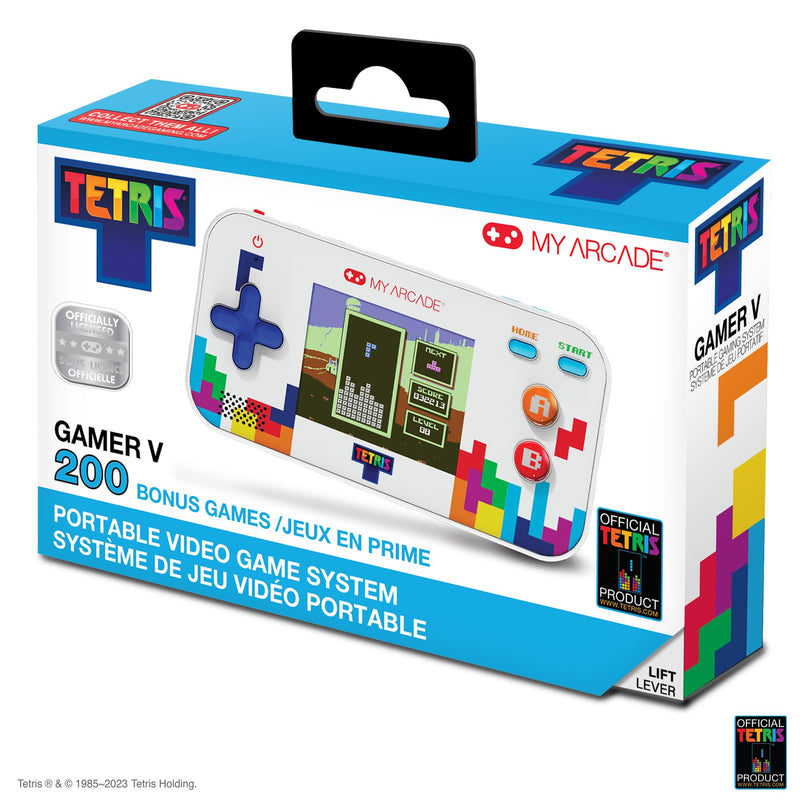 My Arcade DGUNL-7030 Tetris Gamer V Classic Handheld Portable Video Game System (201 GAMES IN 1