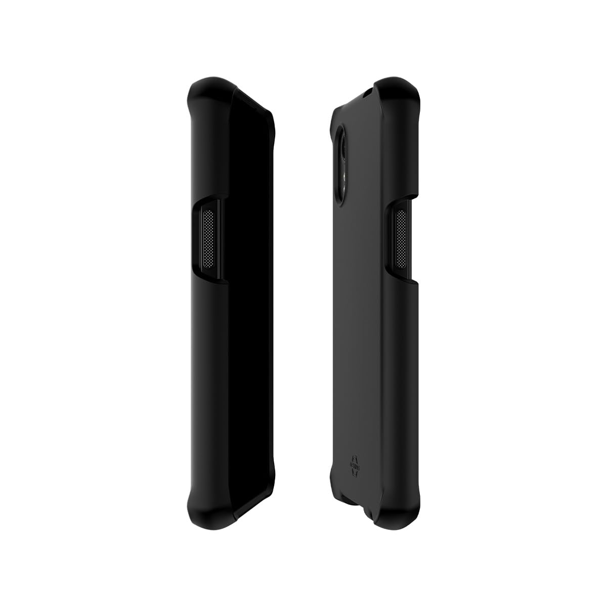 MOBILIS by ITSkins Galaxy XCover 7 Case, Reinforced Shockproof Case, Anti-Microbial Protection, 100% Recycled, Matte Black, Spectrum