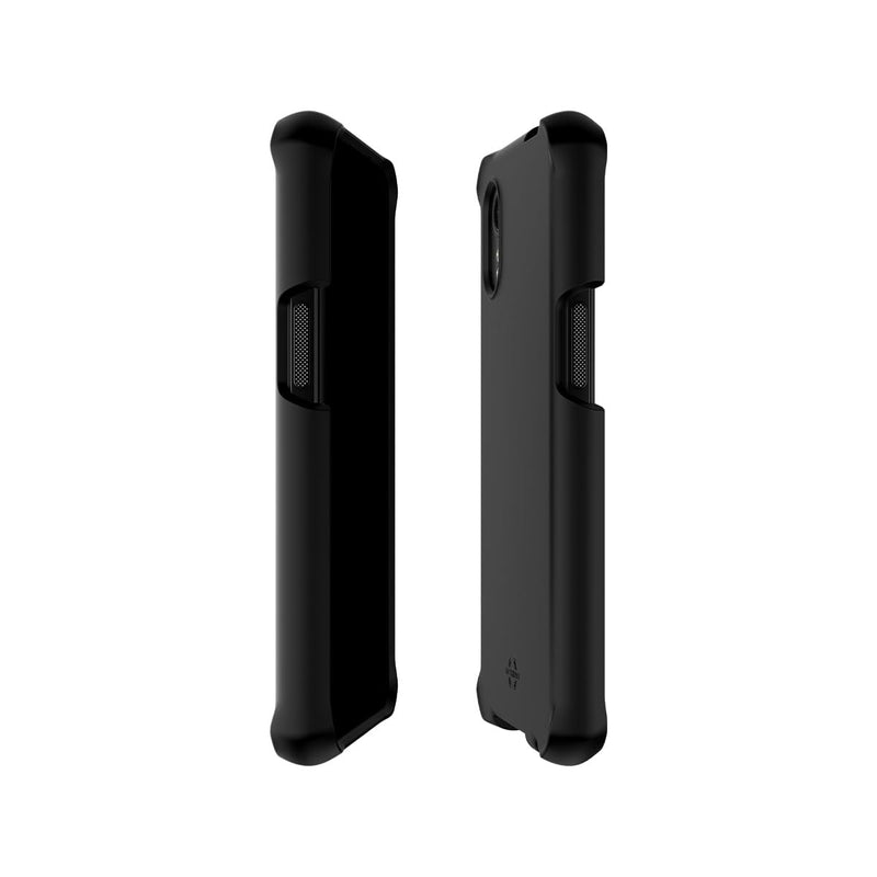 MOBILIS by ITSkins Galaxy XCover 7 Case, Reinforced Shockproof Case, Anti-Microbial Protection, 100% Recycled, Matte Black, Spectrum