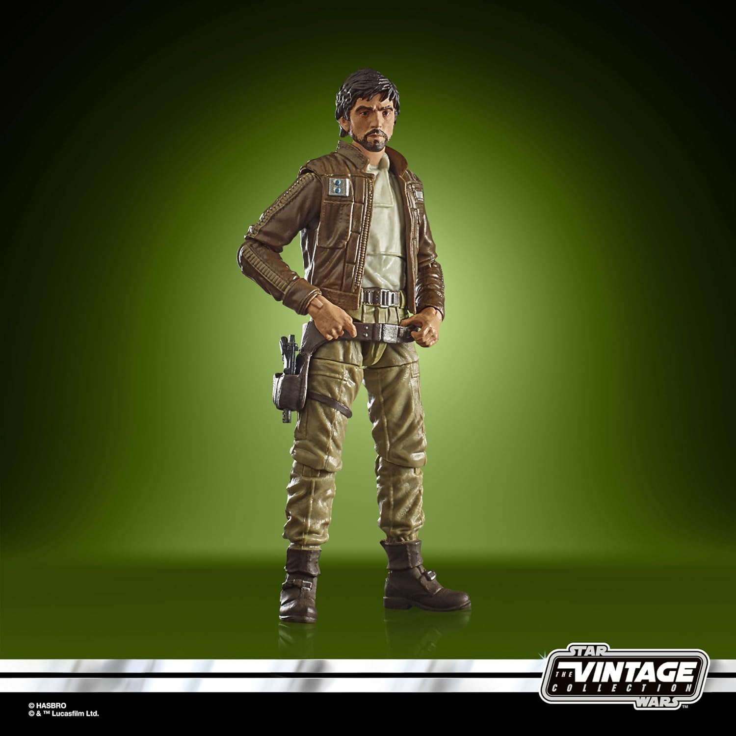 Star Wars The Vintage Collection Captain Cassian Andor, Action-Figur zum Sammeln zu Rogue One: A Star Wars Story (9,5 cm