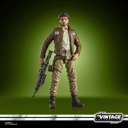 Star Wars The Vintage Collection Captain Cassian Andor, Action-Figur zum Sammeln zu Rogue One: A Star Wars Story (9,5 cm