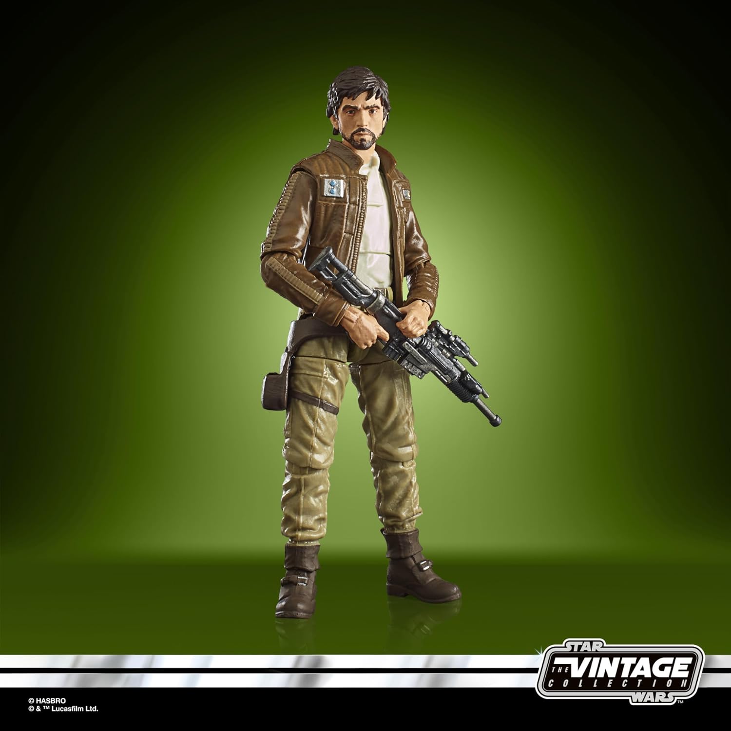 Star Wars The Vintage Collection Captain Cassian Andor, Action-Figur zum Sammeln zu Rogue One: A Star Wars Story (9,5 cm