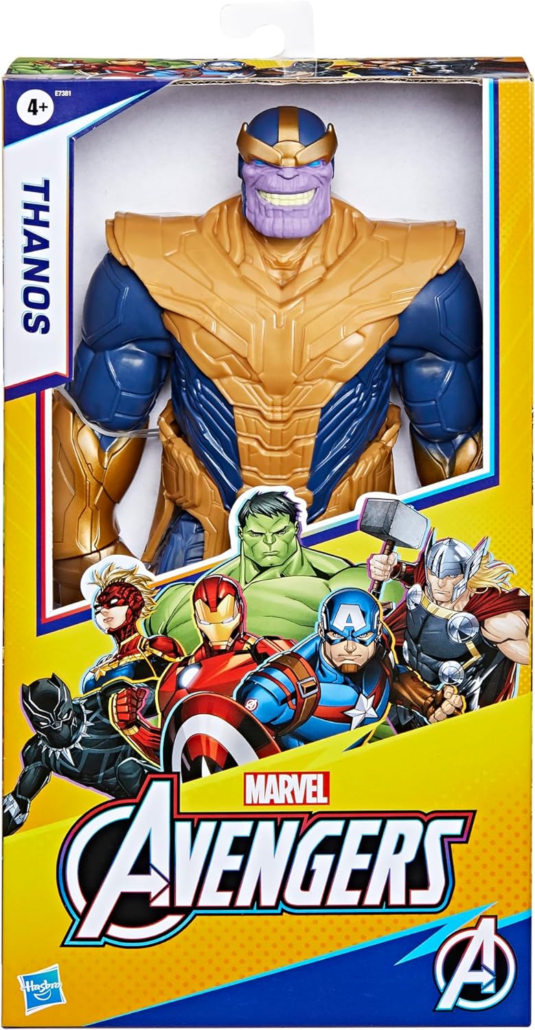 Marvel Avengers Titan Hero Series Deluxe Thanos Action Figure