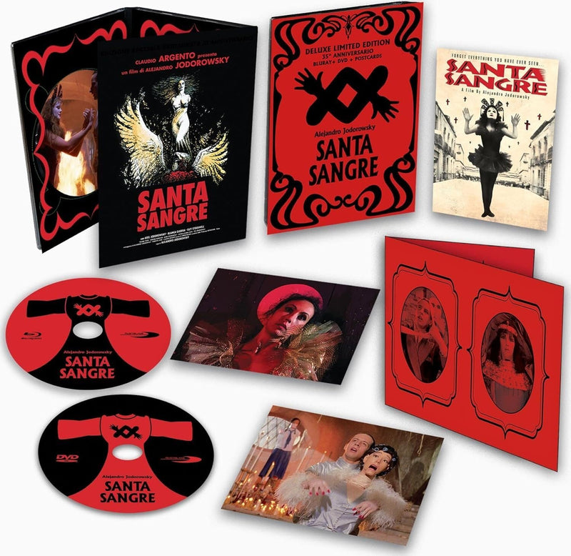 Santa Sangre (35Th Anniversary) (Deluxe Box Edition Blu-Ray + Dvd + Postcards + Gatefold Insert
