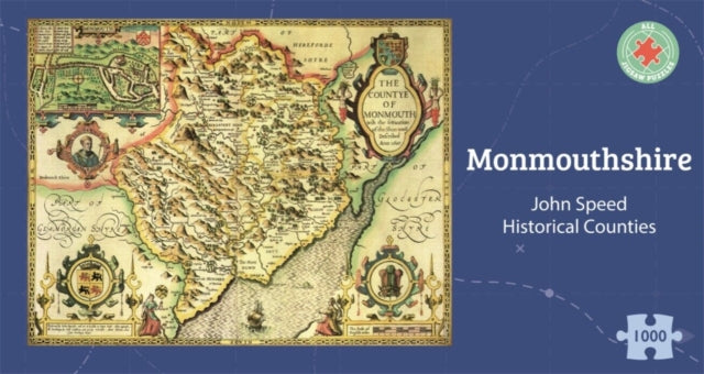 Monmouthshire Historical 1610 Map