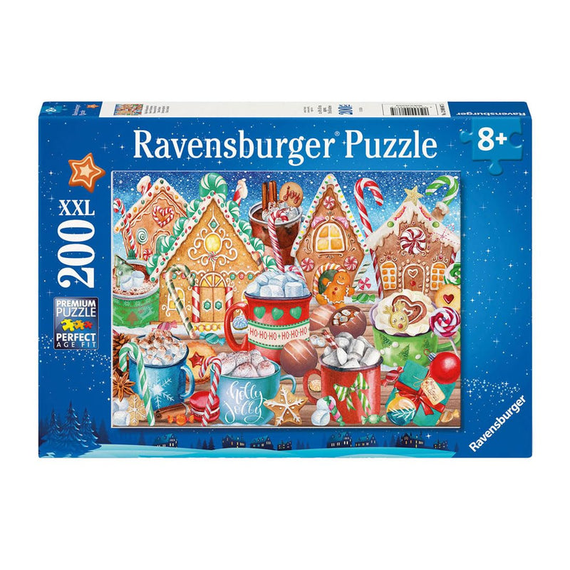 Ravensburger Kinderpuzzle - 12000867 Süße Weihnachten - 200 Teile XXL Puzzle für Kinder ab 8 Jahren