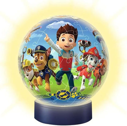Ravensburger 11842 – Paw Patrol Luz nocturna – 72 piezas puzzle Ball , color, modelo surtido