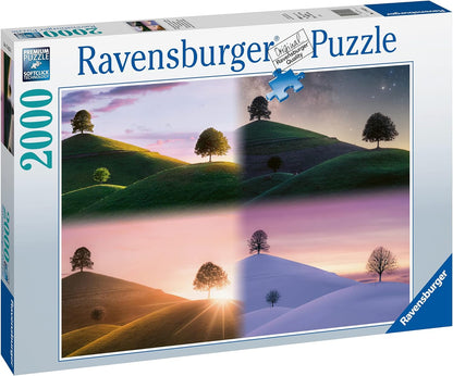 Ravensburger Puzzle 17443 Atmospheric Trees and Mountains 2000 Pieces Puzzle for Adults and Children from 14 Years