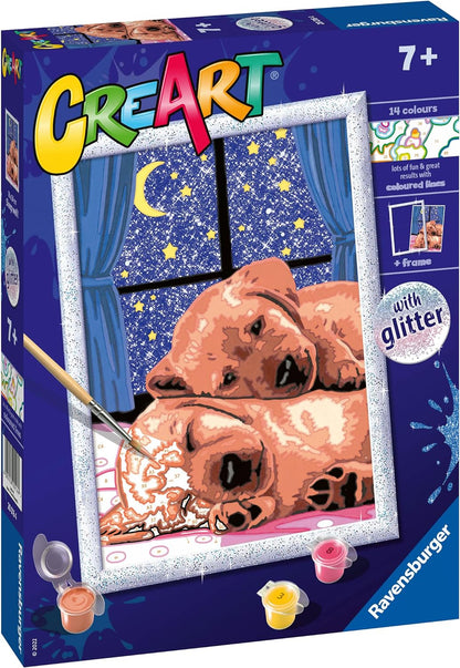 Ravensburger - CreArt Series D Pair of Dogs, Paint 7+ Years, 202164