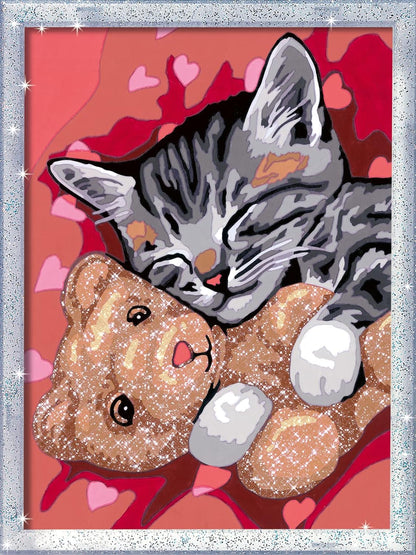 Ravensburger CreArt Series D Classic Kitten and its Bear