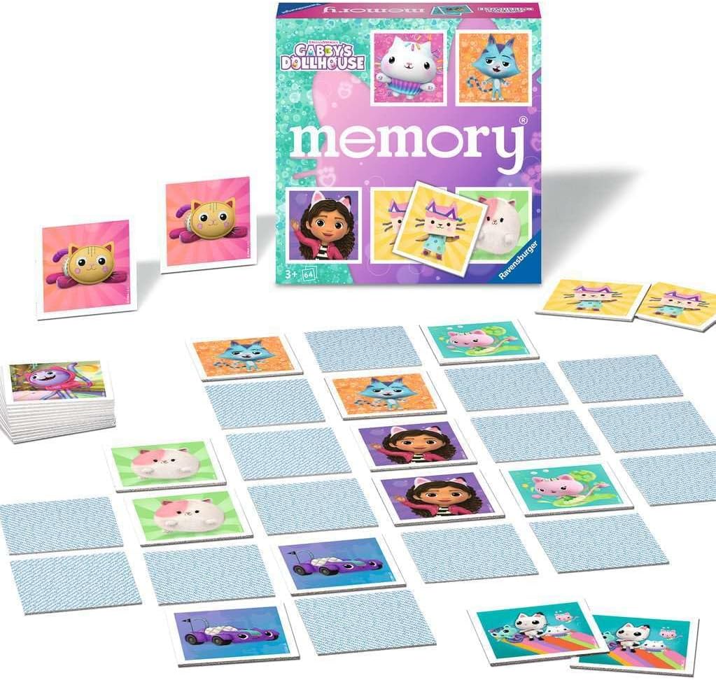 Ravensburger memory 22596 jeu de société Gabby's Dollhouse Assortiments