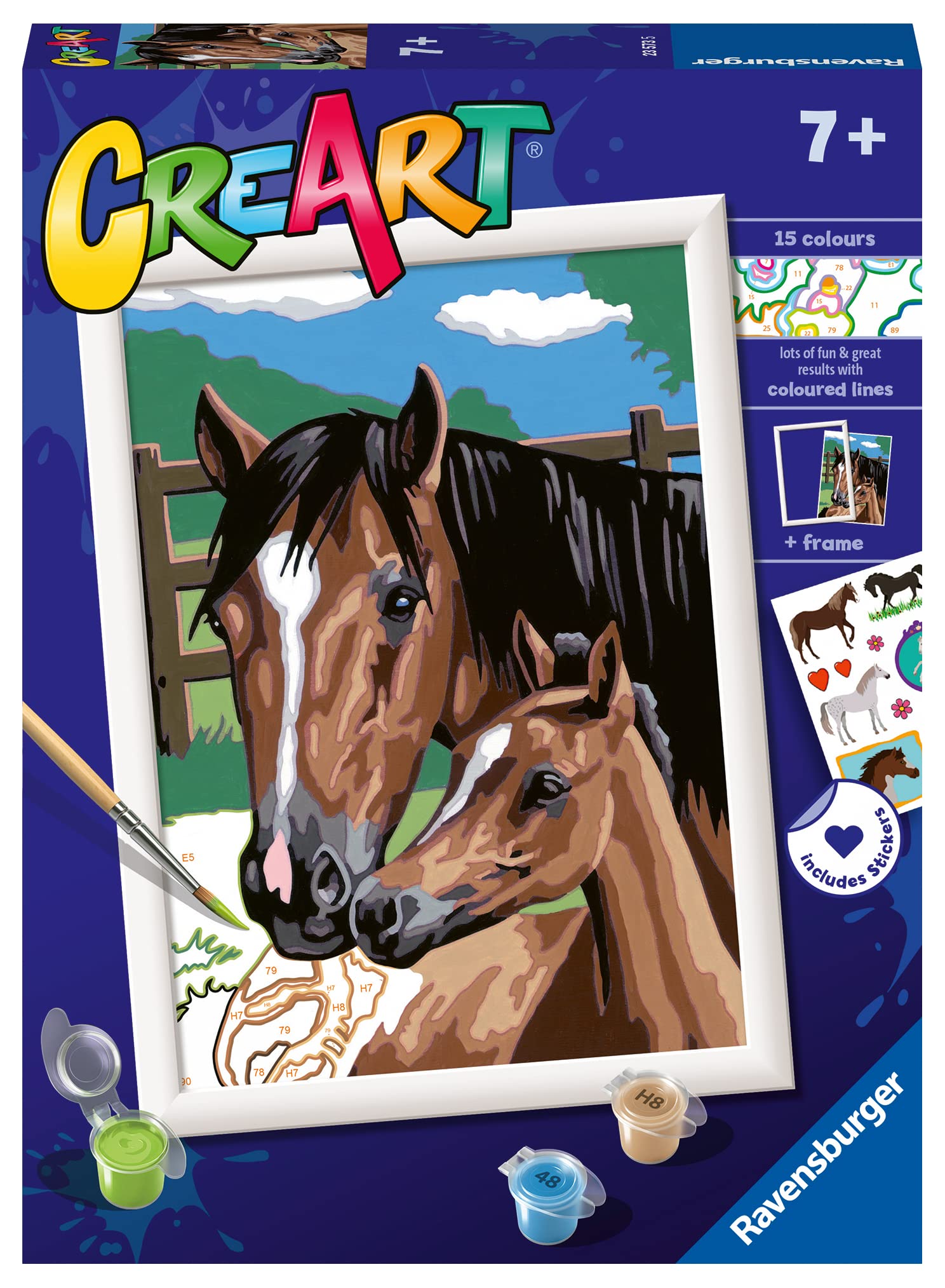 Ravensburger 23573 CreArt Serie D-Grazing Horses