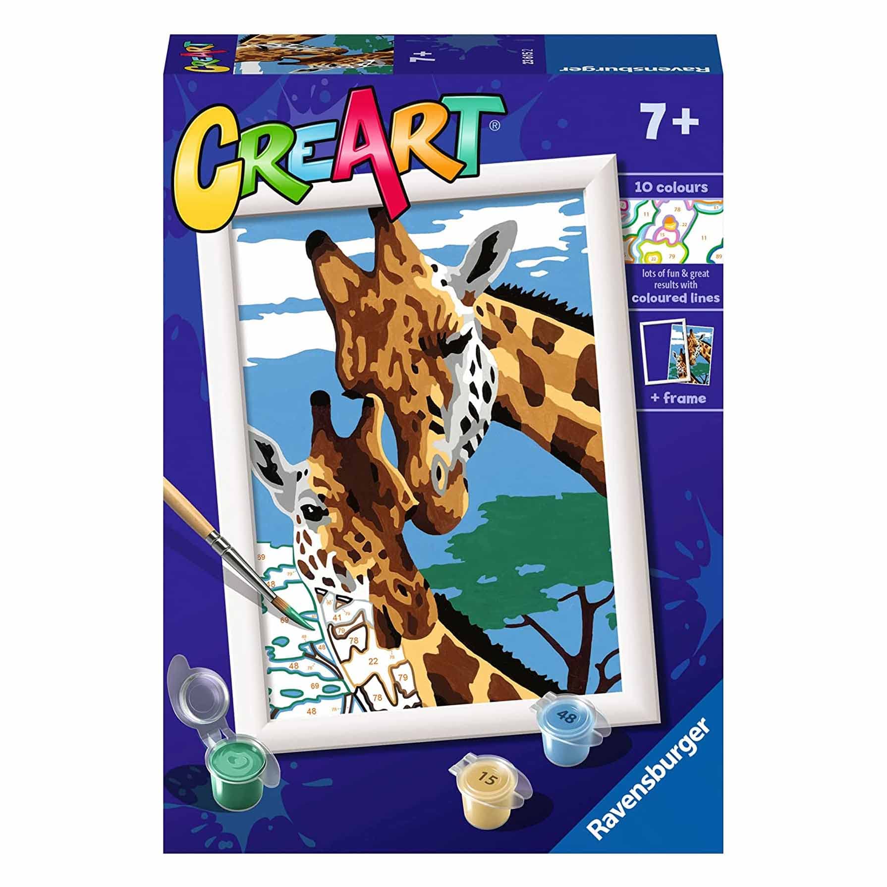 Ravensburger 23615 CreArt E Series-Giraffes