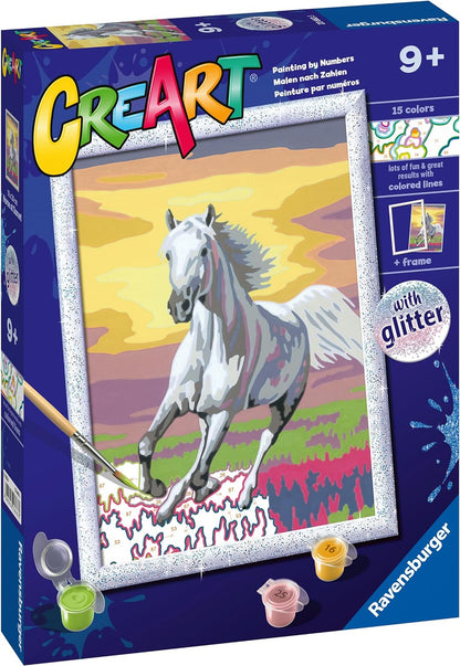 CreArt for Children - Horse at Sunset