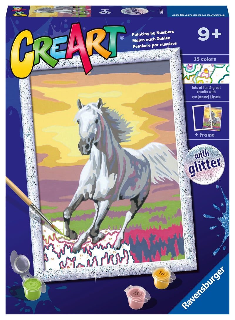 CreArt for Children - Horse at Sunset