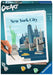 Ravensburger 23686 CreArt-Painting by Numbers 23686-Colourful New York City-from 12 Years