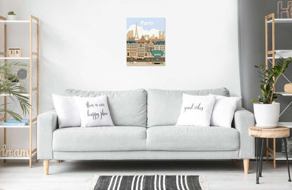 Ravensburger 23687 Colorful Paris CreArt-Painting by Numbers 23687-Colourful 12 Years, Mittel