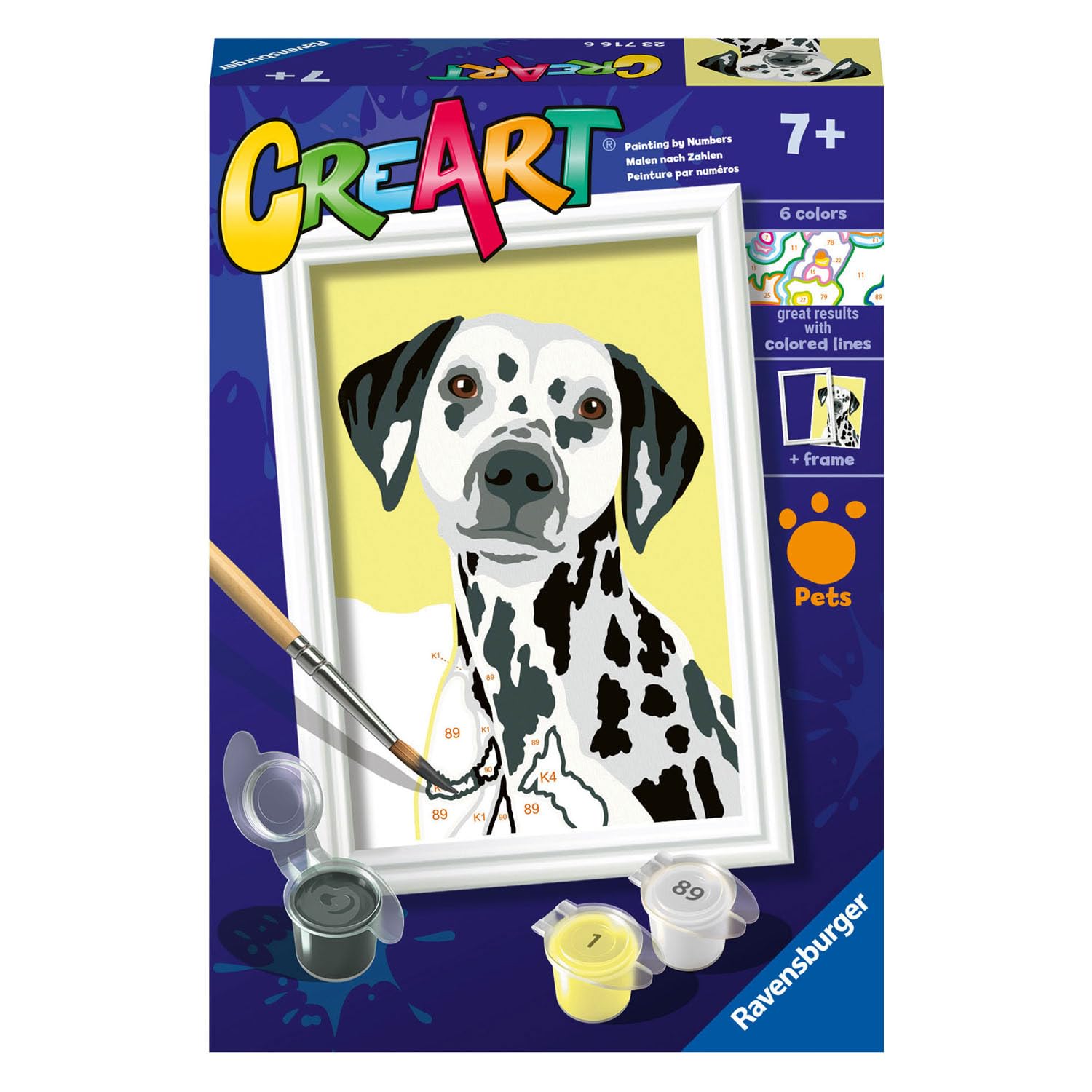 Ravensburger - CreArt Schilderen op Nummer - Dalmatier