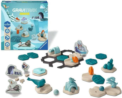 Ravensburger 23748 GraviTrax Junior 23748-Extension Ice-Expandable Children, Marble Run Mainly Made from Renewable Raw Materials, Construction Toy from 3 Years