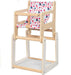 GOKI Highchair Doll Highchair with Table