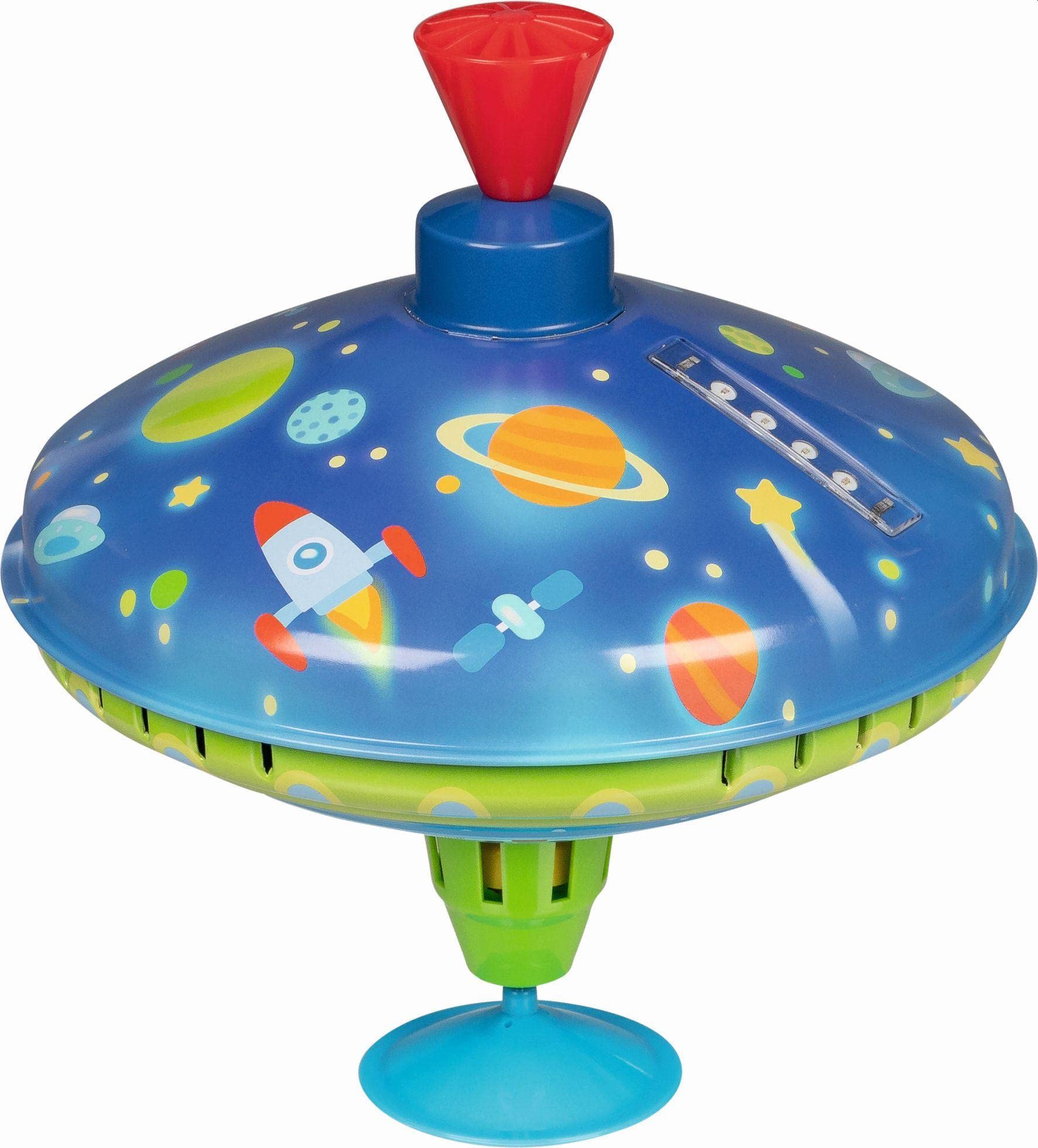 GOKI- Peonza zumbadora LED, Universo No Aplica, Multicolor (53800