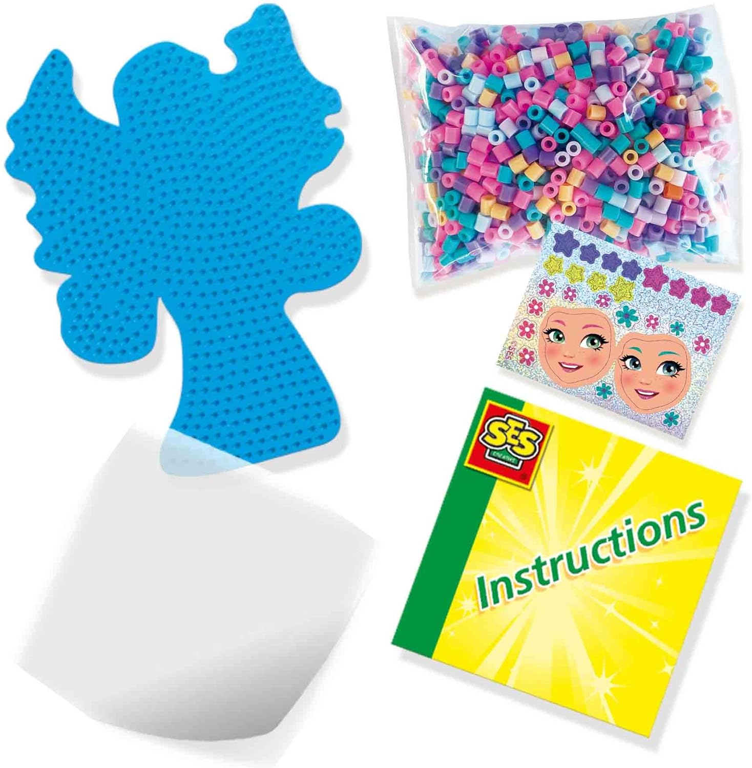 SES Creative 06204 Iron on Beads-Fairies, Various