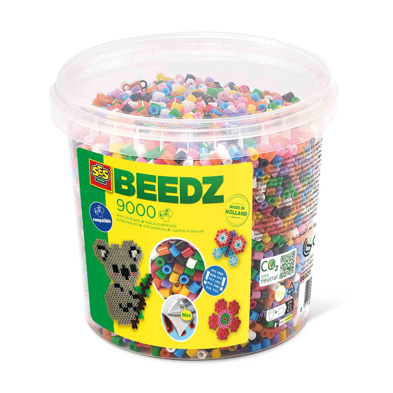 SES Creative 06321 Mix Iron on Beads 9000, Various