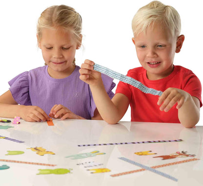 SES Creative 14041 Paper strip animals, various