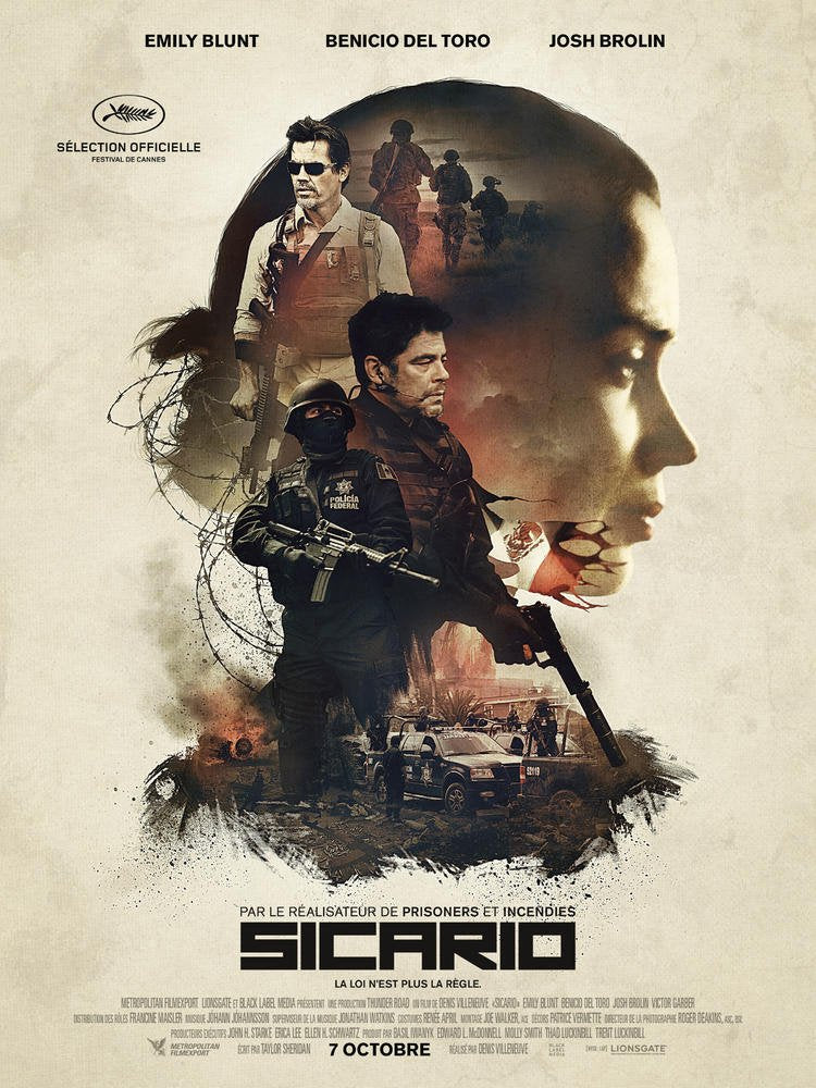 Sicario + Sicario : La guerre des Cartels