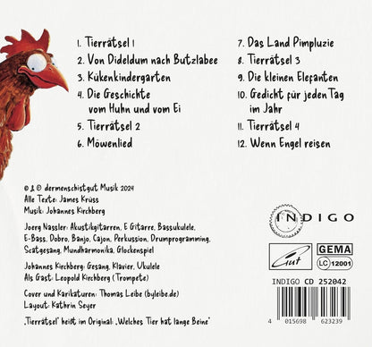Huhn oder Ei - Johannes Kirchberg singt James Krüss