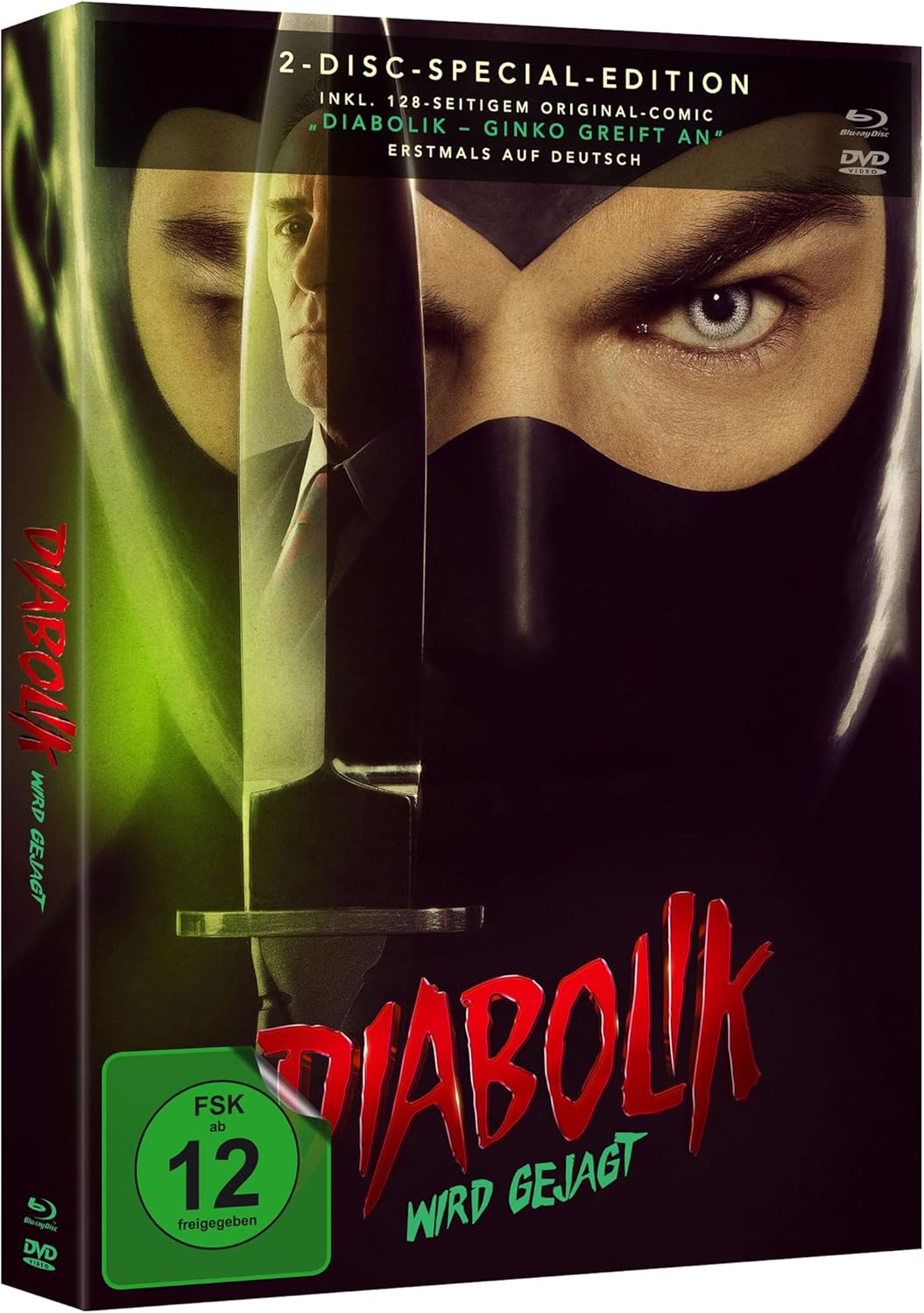 Diabolik wird gejagt - Special Edition mit Comic (Blu-ray+DVD