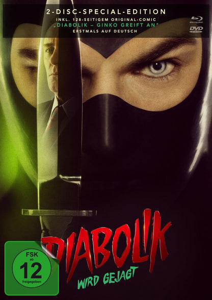 Diabolik wird gejagt - Special Edition mit Comic (Blu-ray+DVD