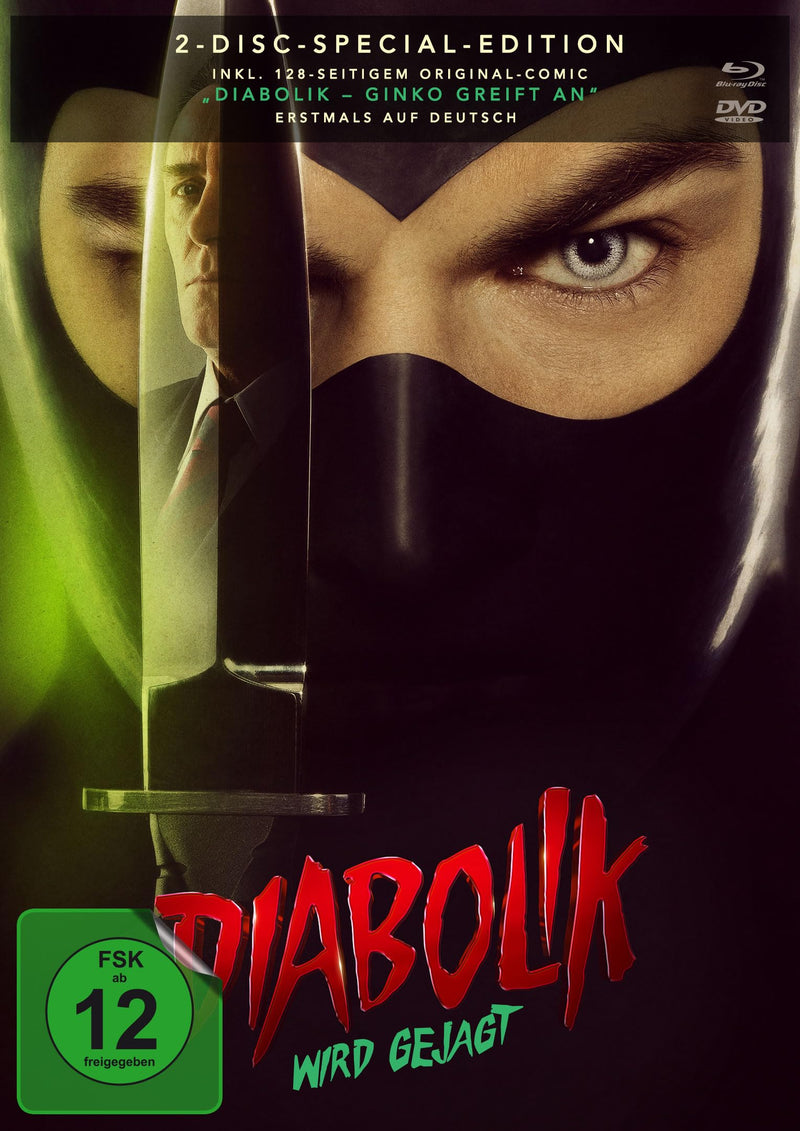 Diabolik wird gejagt - Special Edition mit Comic (Blu-ray+DVD
