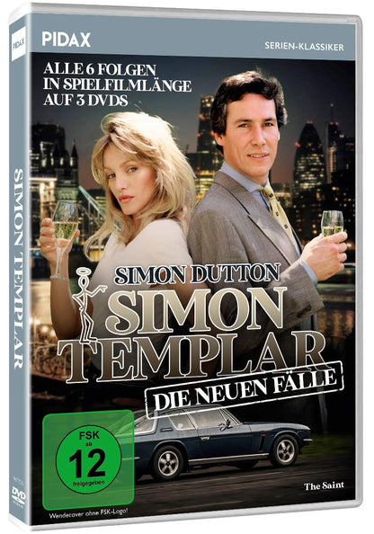 Simon Templar - Die neuen Fälle / Alle 6 Folgen in Spielfilmlänge (Pidax Serien-Klassiker)