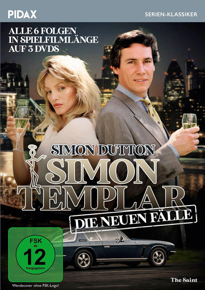 Simon Templar - Die neuen Fälle / Alle 6 Folgen in Spielfilmlänge (Pidax Serien-Klassiker)