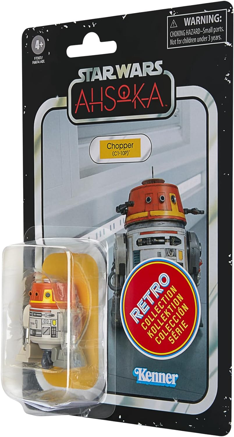 Star Wars: Ahsoka Retro Collection figurine Chopper (C1-10P) 10 cm