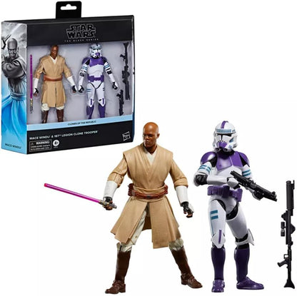 STAR WARS The Black Series Mace Windu & 187th Legion Clone Trooper Actionfiguren-Set Clones of The Republic (G0212