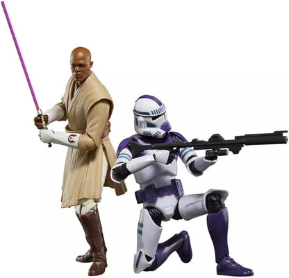 STAR WARS The Black Series Mace Windu & 187th Legion Clone Trooper Actionfiguren-Set Clones of The Republic (G0212