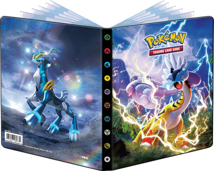 Ultra Pro - Asmodee - Pokémon Scarlatto e Viola - Forze Temporali (EV05): quaderno per carte - Capacità: 80 carte - Giochi da tavolo - Accessori per carte collezionabili