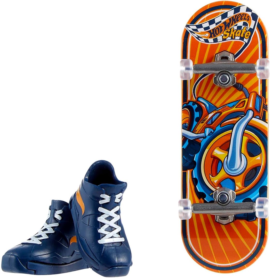 Mattel Hot Wheels Skate Fingerboard And Shoes:  Challenge Accepted Freestyle - Tricked Out Trike (Hvj