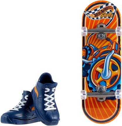 Mattel Hot Wheels Skate Fingerboard And Shoes:  Challenge Accepted Freestyle - Tricked Out Trike (Hvj